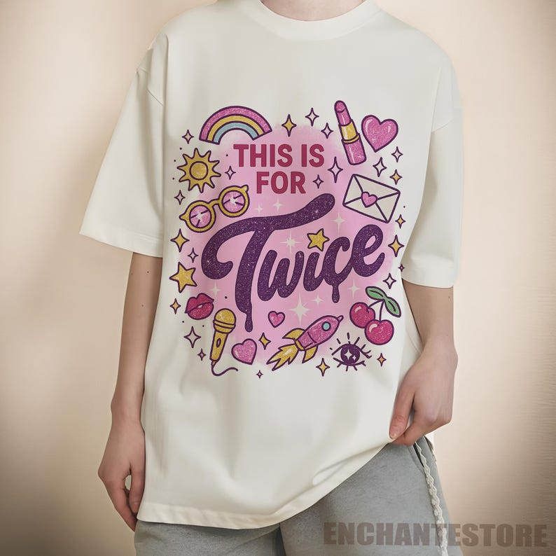 Retro Twice This Is For World Tour Shirt