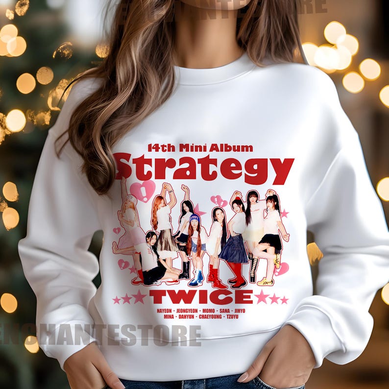 Retro Twice Srategy Shirt, Guess My Strategy Sweatshirt