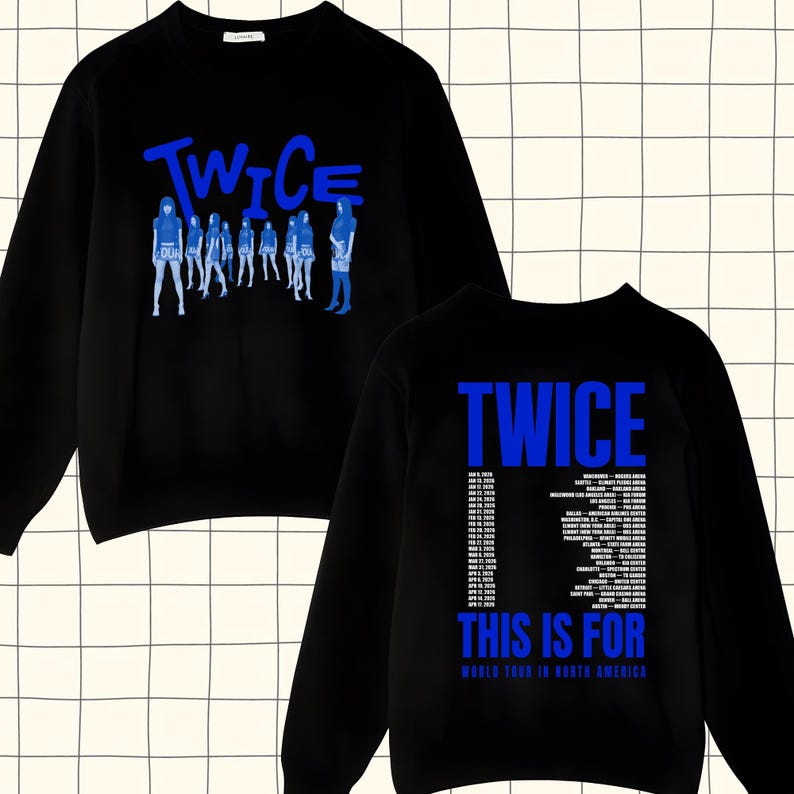 Twice World Tour 2026 Sweatshirt