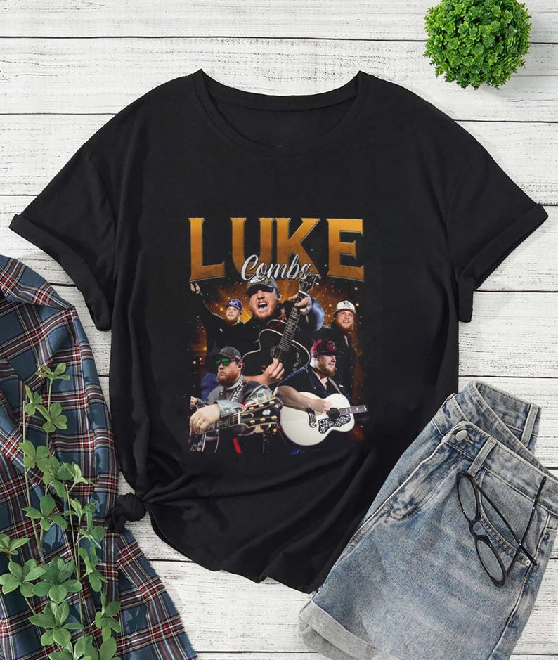 Bootleg Luke Combs Country Music 2026 Tour Shirt
