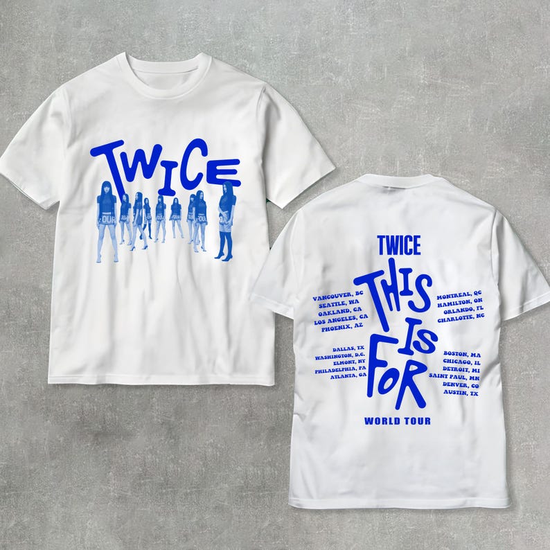 Twice This Is For World Tour 2026 Shirt