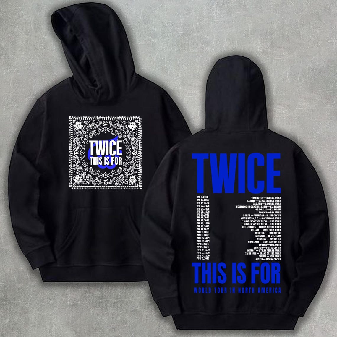 Twice This Is For World Tour In Us 2026 The Story Goes On Shirt