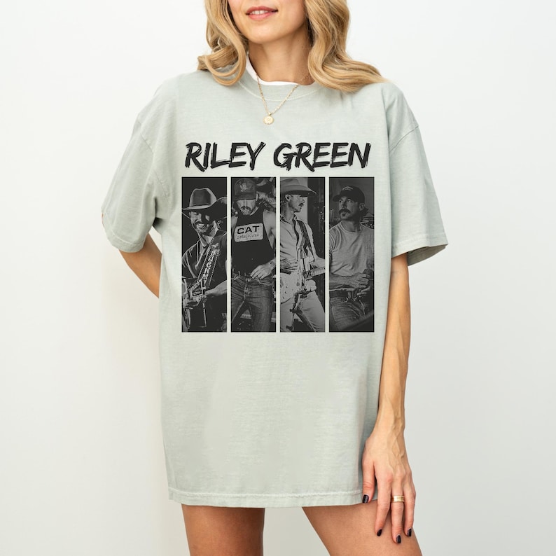 Comfort Colors Limited Riley Green World Tour Shirt