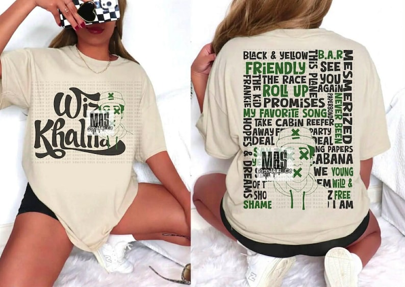 Wiz Khalifa Graphic Shirt - Concert Shirt