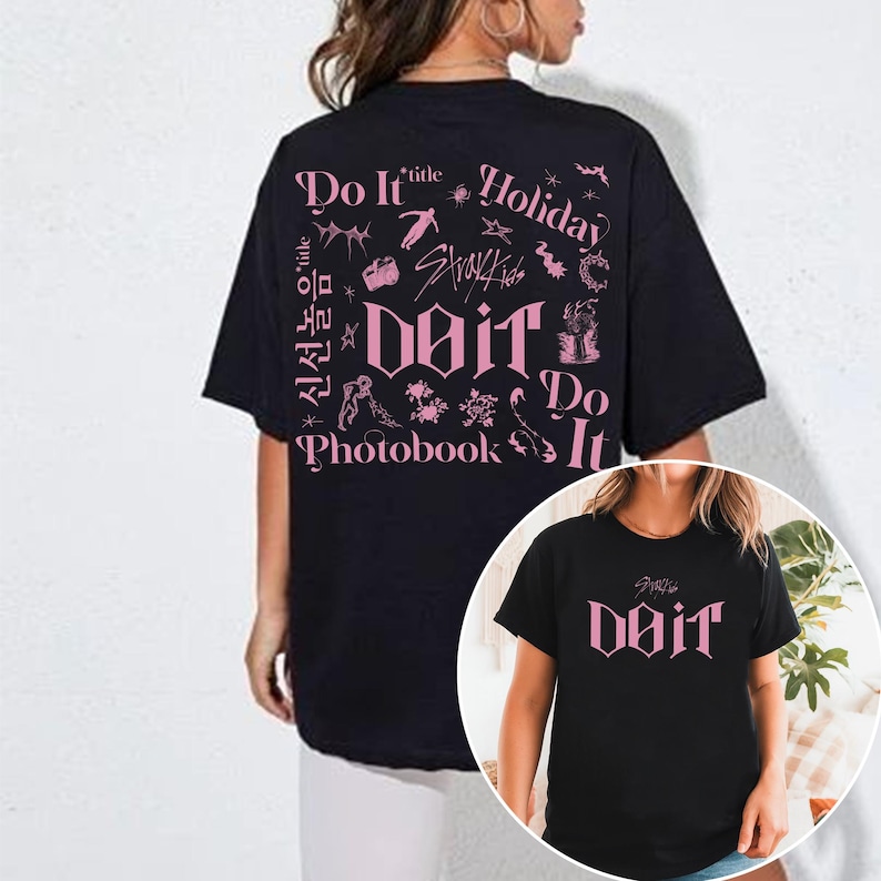 Stray Kids Do It Tracklist Shirt, Skz It Tape Do It Shirt, Skz Karma Album Shirt