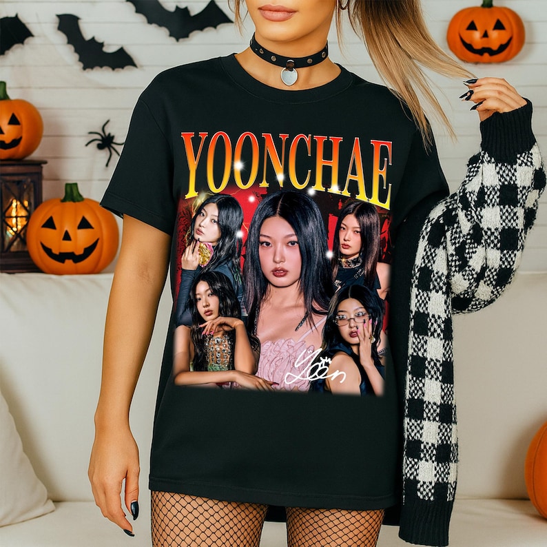 Yoonchae Katseye Graphics Shirt, Katseye Beautiful Chaos Shirt