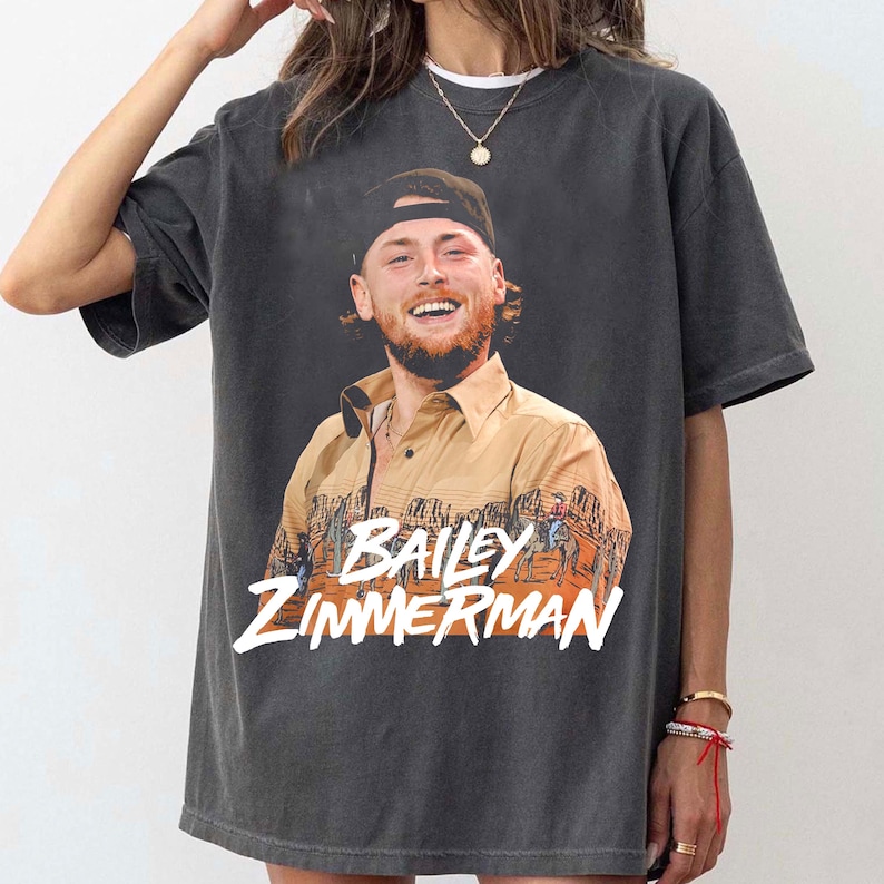 Bailey Zimmerman New To Country Tour Shirt