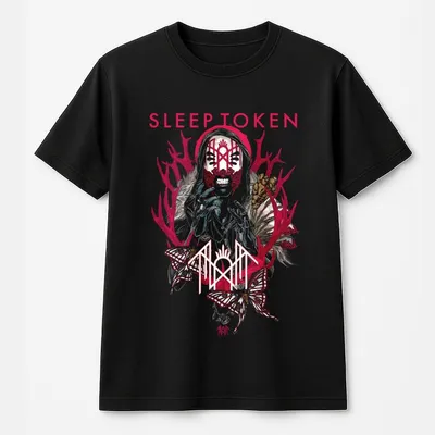 Sleep Token Tour 2025 T-Shirt Official Rock Music Merch T-Shirt