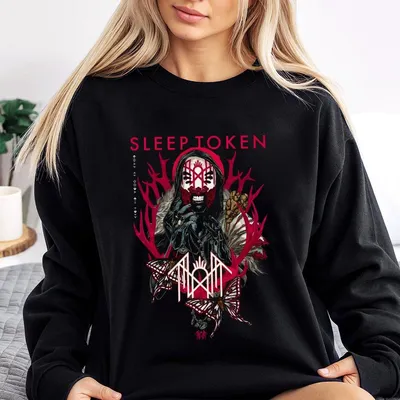 Sleep Token Sweatshirt Rock Band Sleep Token Tour Sweatshirt