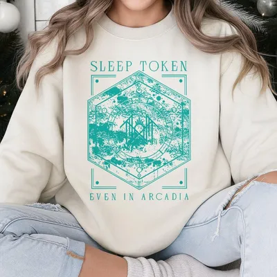 Sleep Token Vessel Sweatshirt Even In Arcadia Band Merch