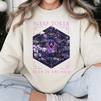 Sleep Token Even In Arcadia Flamingo Sweatshirt