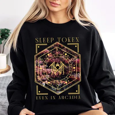 Sleep Token Even In Arcadia Sweatshirt Sleep Token Tour 2025 Sweatshirt Flamingo
