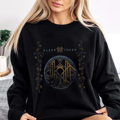 Vintage Style Sleep Token Logo Sweatshirt