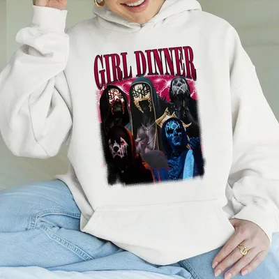 Vintage Retro Sleep Token Girl Dinner Hoodie