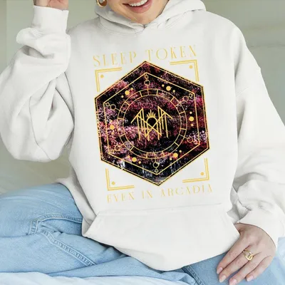 Retro Limited Sleep Token Even In Arcadia Music Hoodie