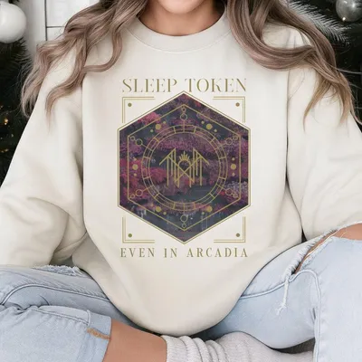 Vintage Sleep Token Even In Arcadie Album Sweatshirt