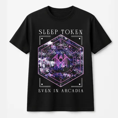 Sleep Token Even In Arcadia Album Flamingo Shirt
