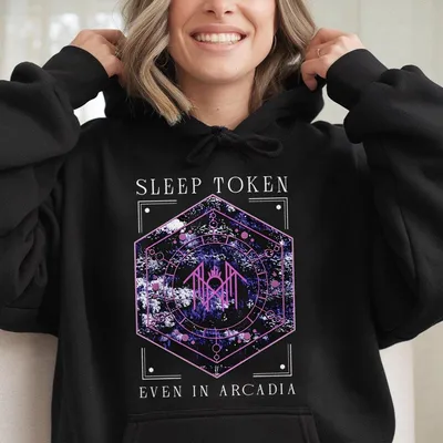 Sleep Token Even In Arcadia Album Flamingo Hoodie