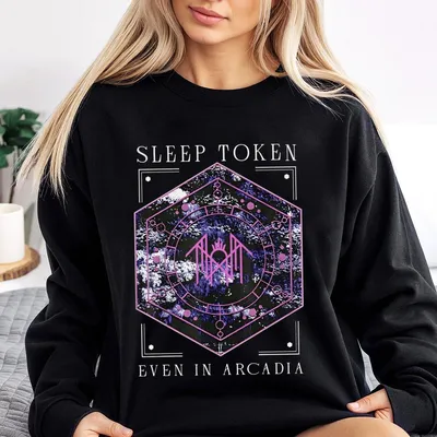 Sleep Token Even In Arcadia Album Flamingo Sweatshirt