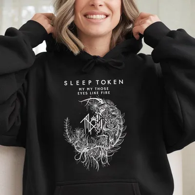 Tokenwear Retro Limited Sleep Token Rose Hoodie