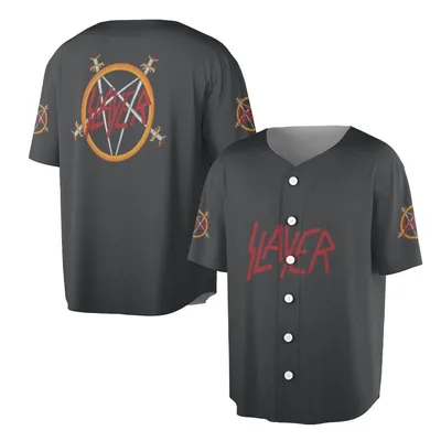 Slayer Band Baseball Jersey Baseball Jersey