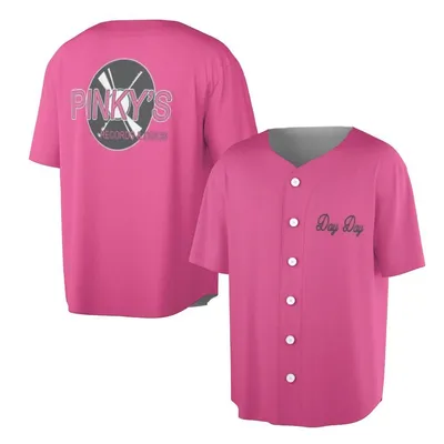 Men'S Next Friday Pinky'S Record Movie 90s Movie Print Baseball Jersey