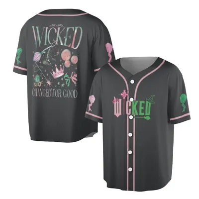 Wicked Polo Changed For Good Quote Baseball Jersey