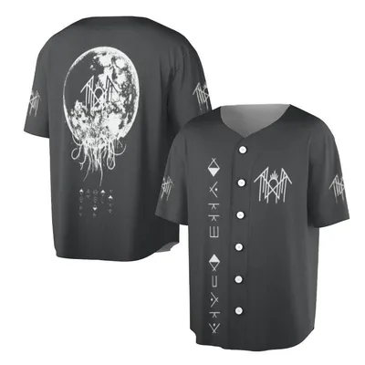 Sleep Token Full Moon Rune Art Metal Band Merch Baseball Jersey