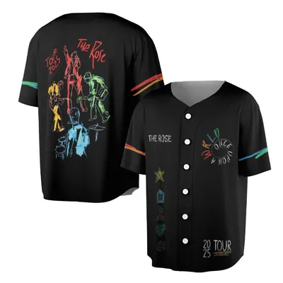 The Rose Tour 2023 Heal Once Upon A Time Concert Baseball Jersey