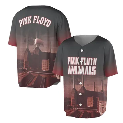 Pink Floyd Animals Graphic Baseball Jersey