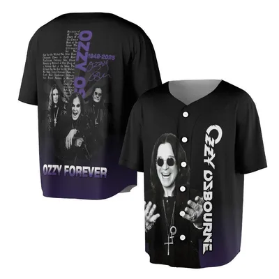 Ozzy Osbourne Ozzy Forever Rock Legend Merch Baseball Jersey