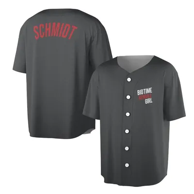 Schmidt Bigtime Kendall Girl Red Text Btr Pop Music Fan Merch Baseball Jersey