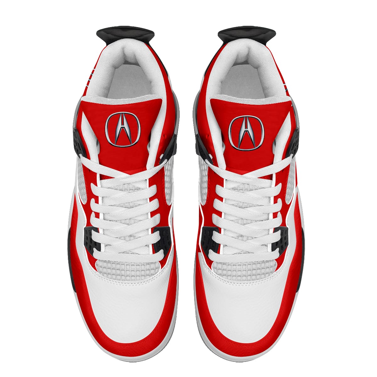 Acura AJ4 Sneakers Shoes For Men And Women Printed Full Size - Image 3