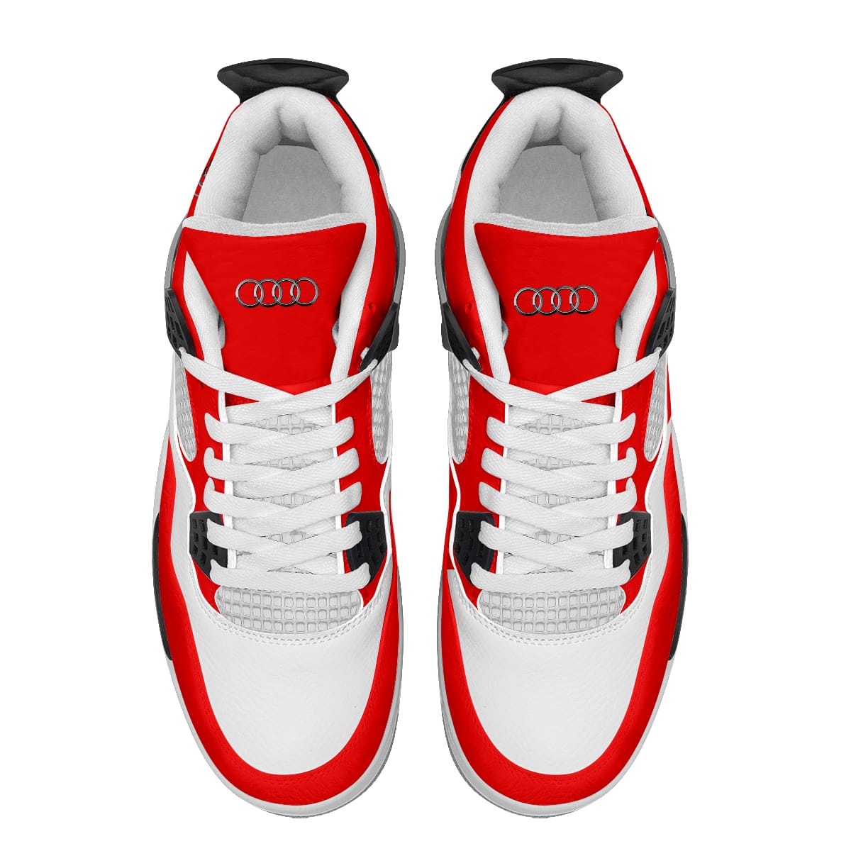 Audi Quattro AJ4 Sneakers Shoes For Men And Women Printed Full Size - Image 3