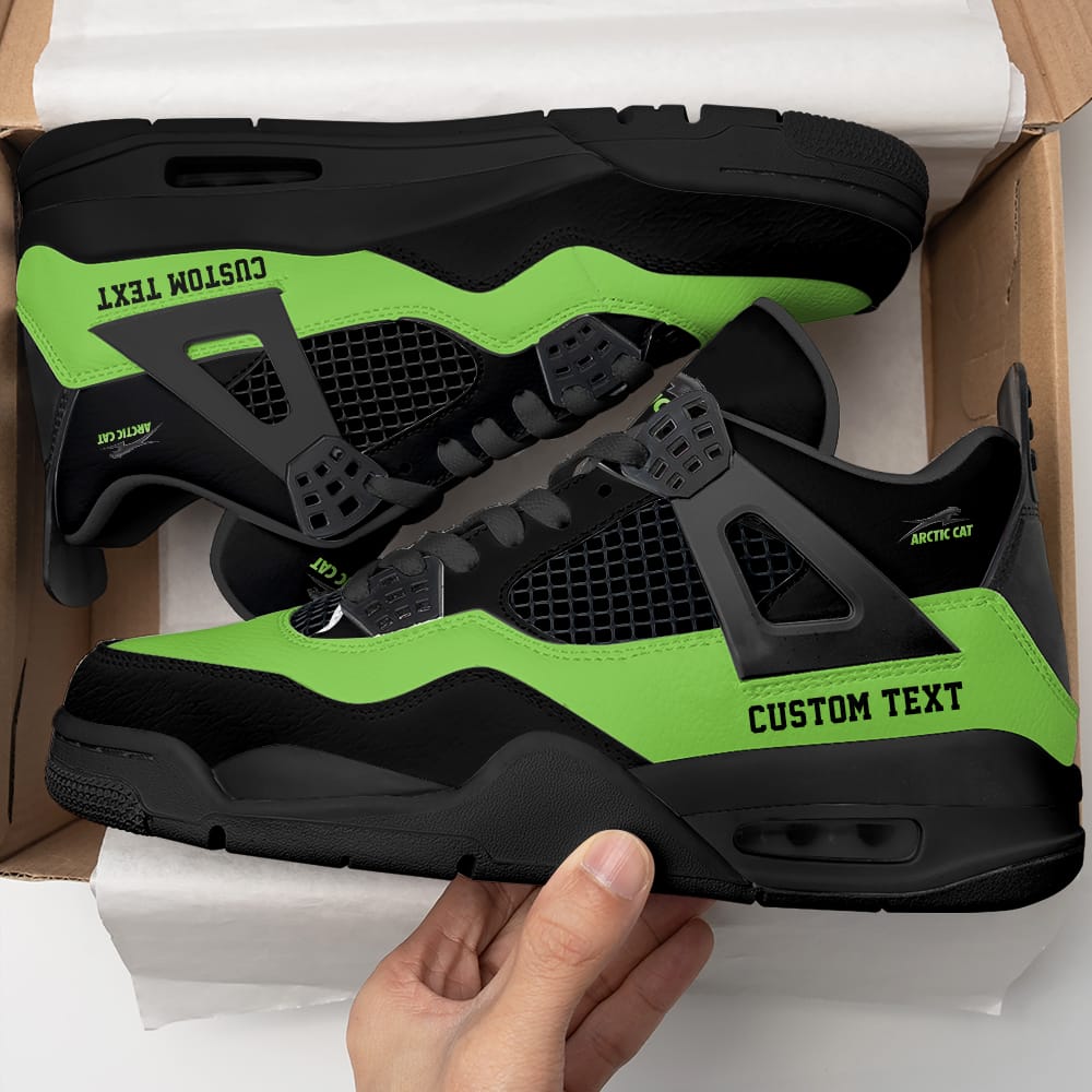 Arctic Cat AJ4 Sneakers Shoes For Men And Women Printed Full Size - Image 2