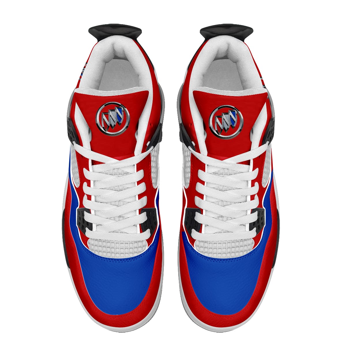 Buick AJ4 Sneakers Shoes For Men And Women Printed Full Size - Image 3