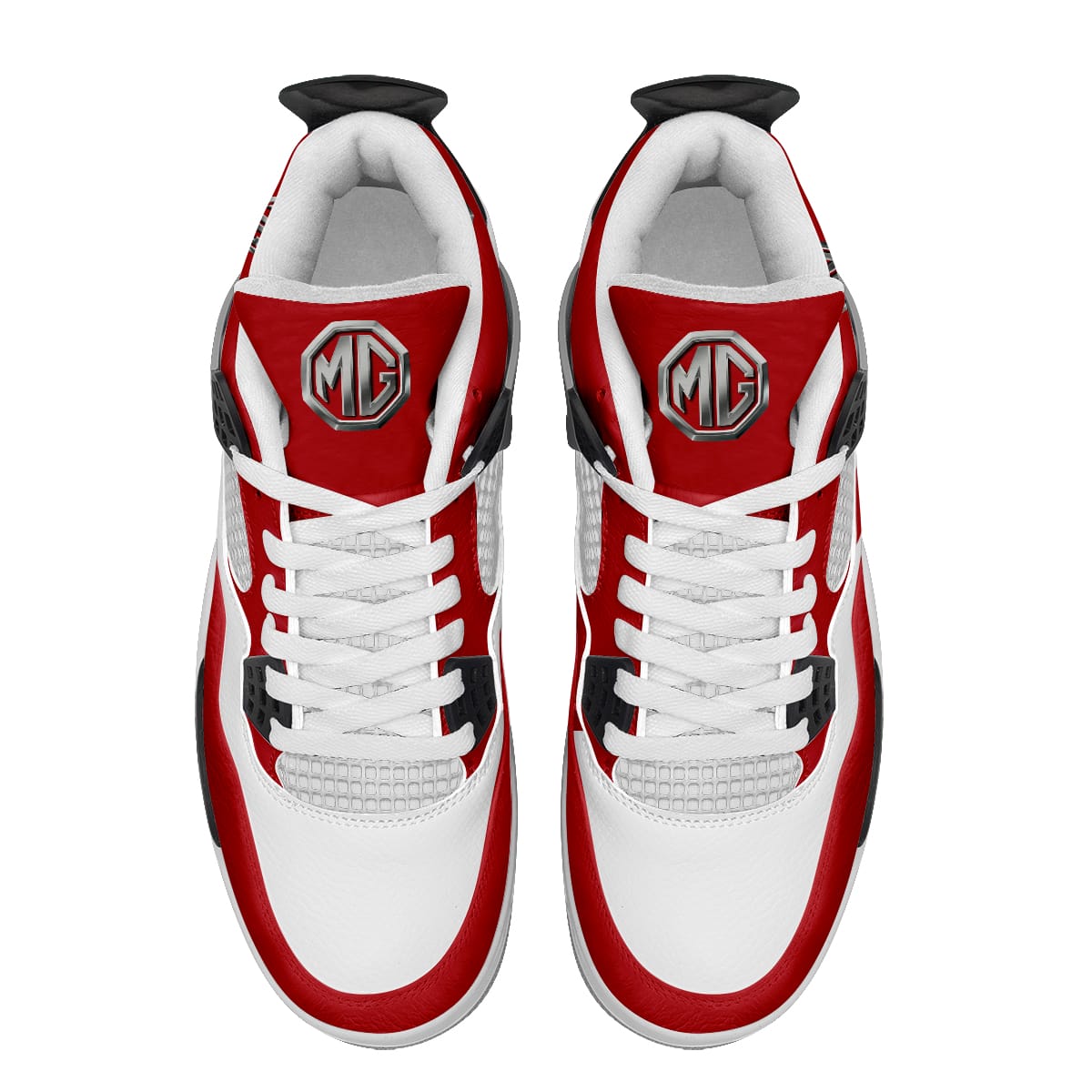 MG Cars AJ4 Sneakers Shoes For Men And Women Printed Full Size - Image 3