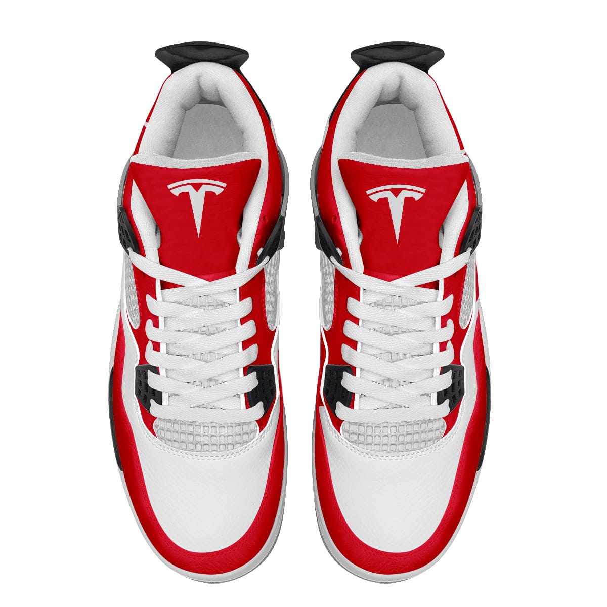 Tesla Motors AJ4 Sneakers Shoes For Men And Women Printed Full Size - Image 3