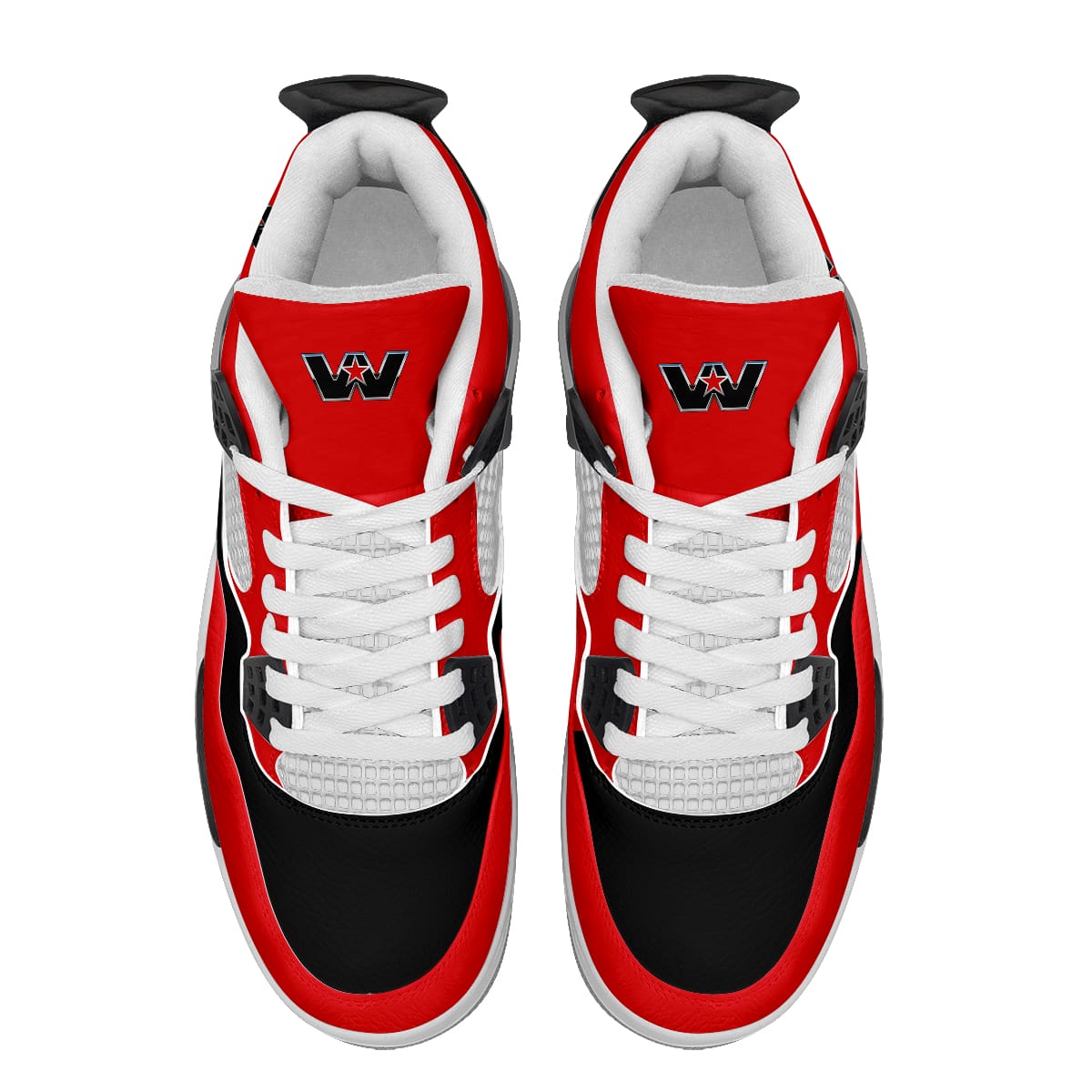 Wester Star AJ4 Sneakers Shoes For Men And Women Printed Full Size - Image 3