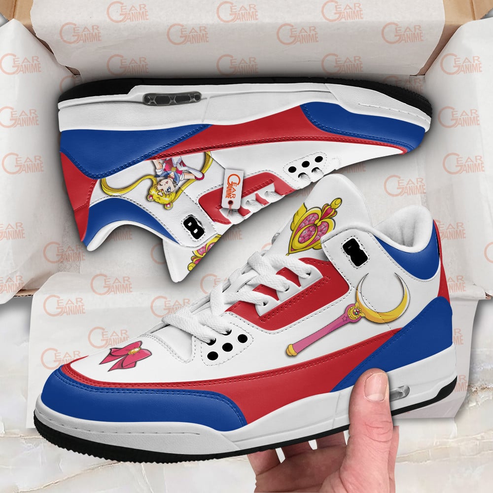 Sailor Moon Classic High Top Sneakers Shoes For Men And Women - Image 2