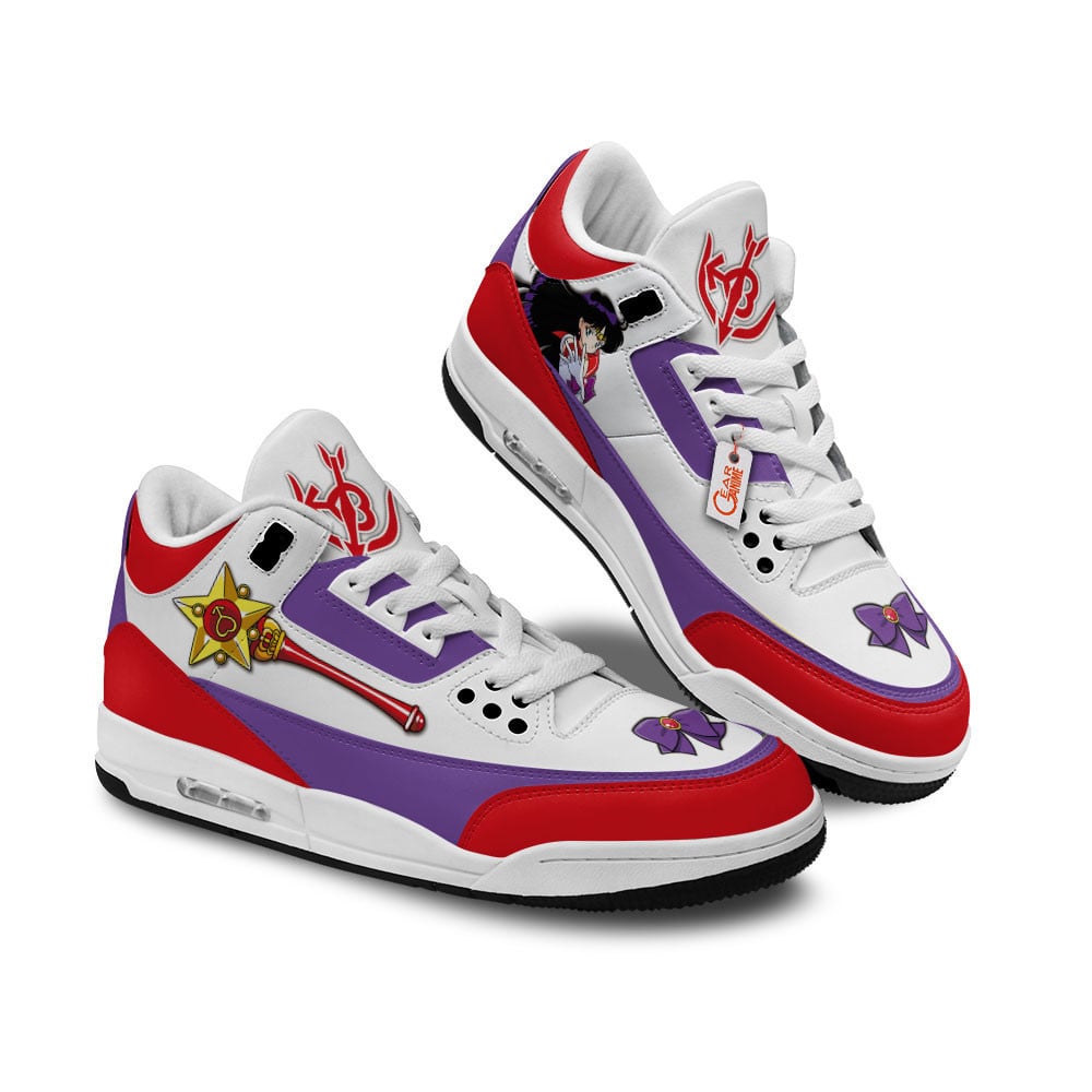 Sailor Mars Classic High Top Sneakers Shoes For Men And Women - Image 3