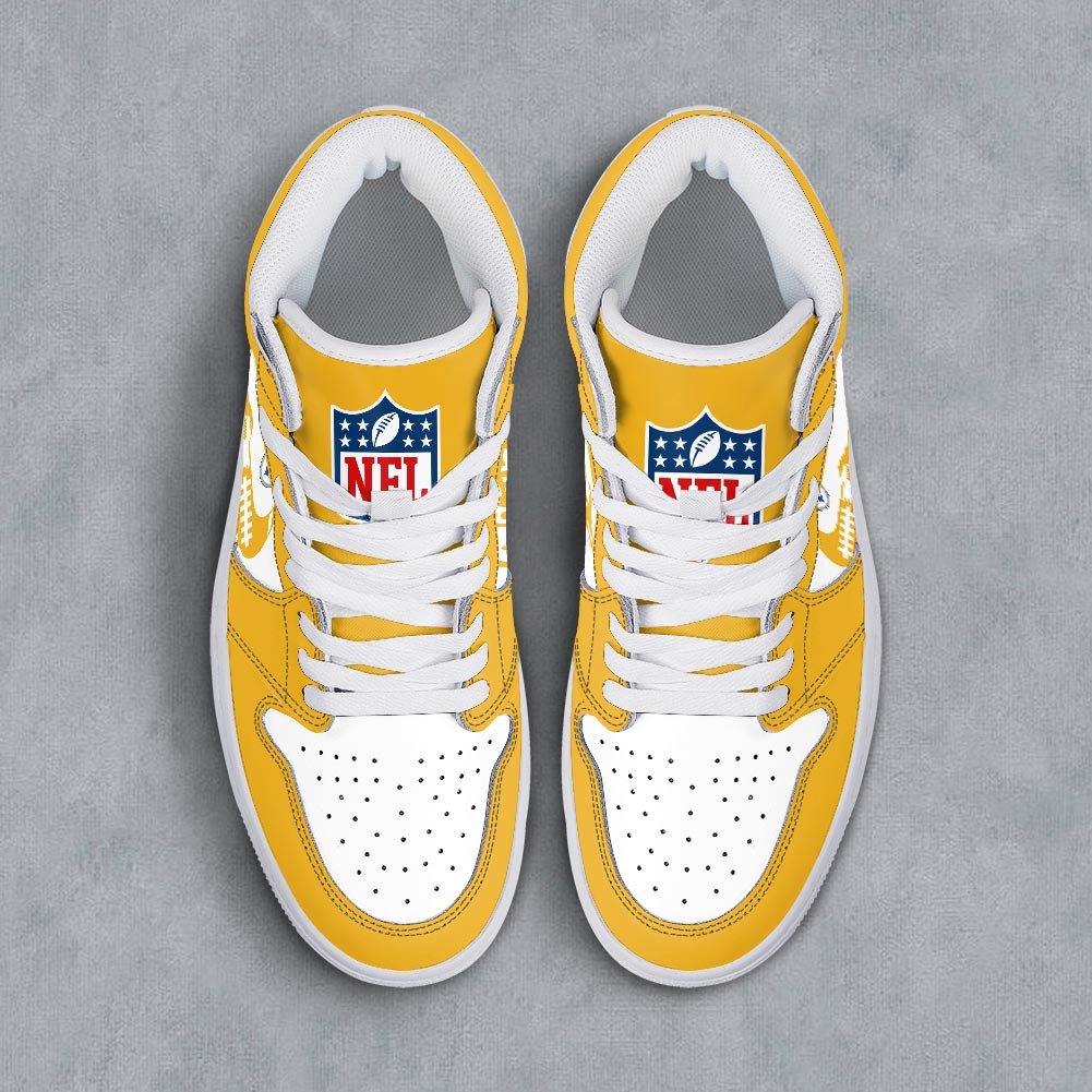 Pittsburgh Steelers Air Jordan 1 Shoes For Men And Women - Image 3