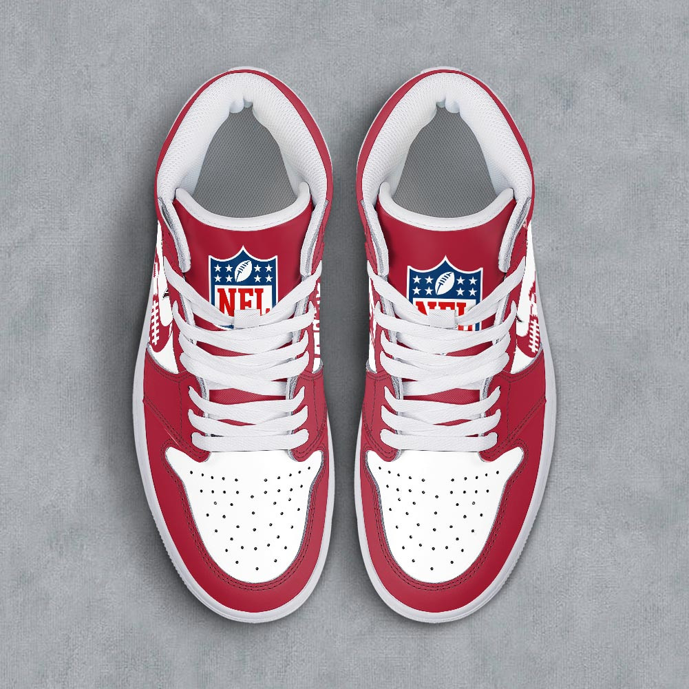 Atlanta Falcons Air Jordan 1 Shoes For Men And Women - Image 3