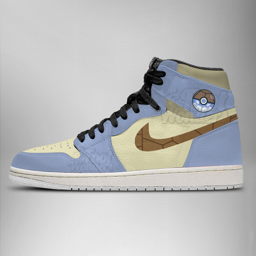 Wartortle High-Top Sneakers Retro Streetwear Vibe Shoes For Men And Women - Image 2