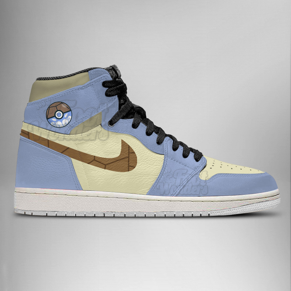 Wartortle High-Top Sneakers Retro Streetwear Vibe Shoes For Men And Women - Image 3