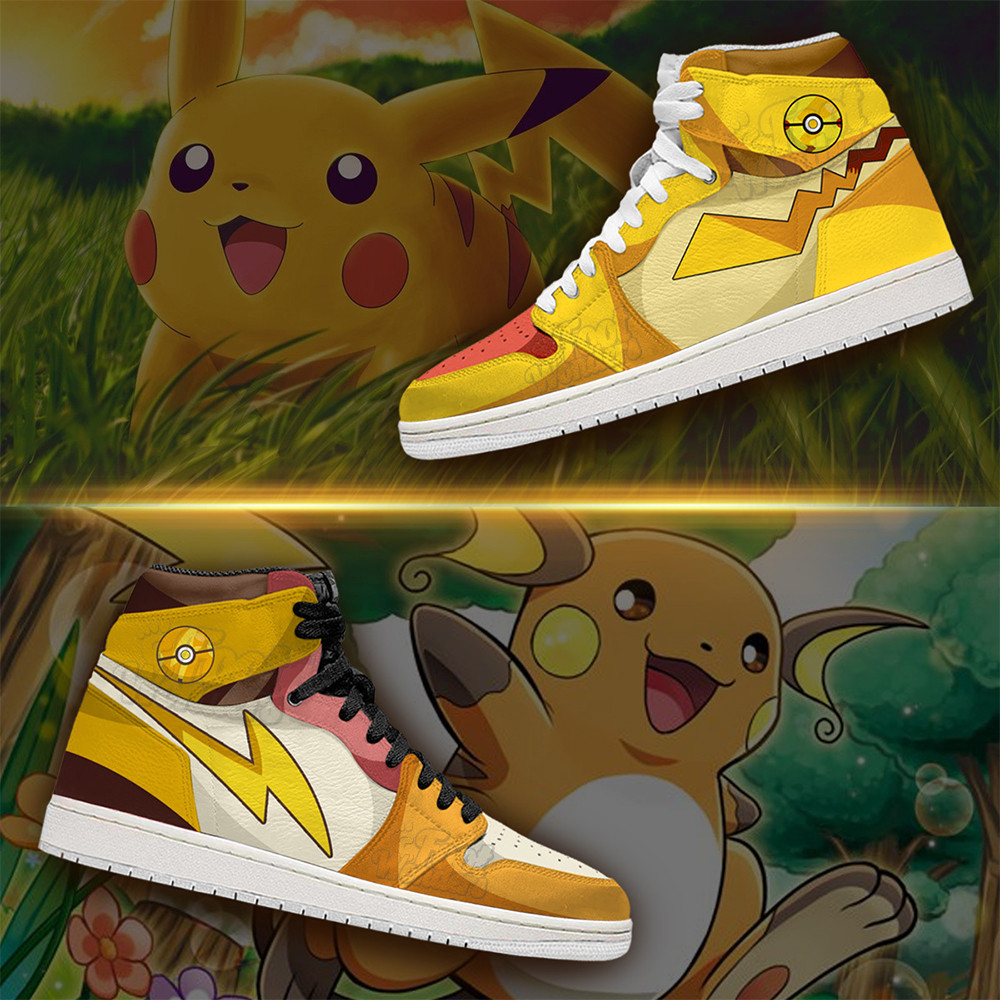 Pikachu High-Top Sneakers Retro Streetwear Vibe Shoes For Men And Women - Image 3