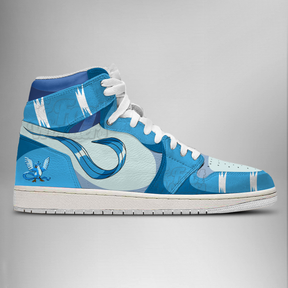 Articuno High-Top Sneakers Retro Streetwear Vibe Shoes For Men And Women - Image 3