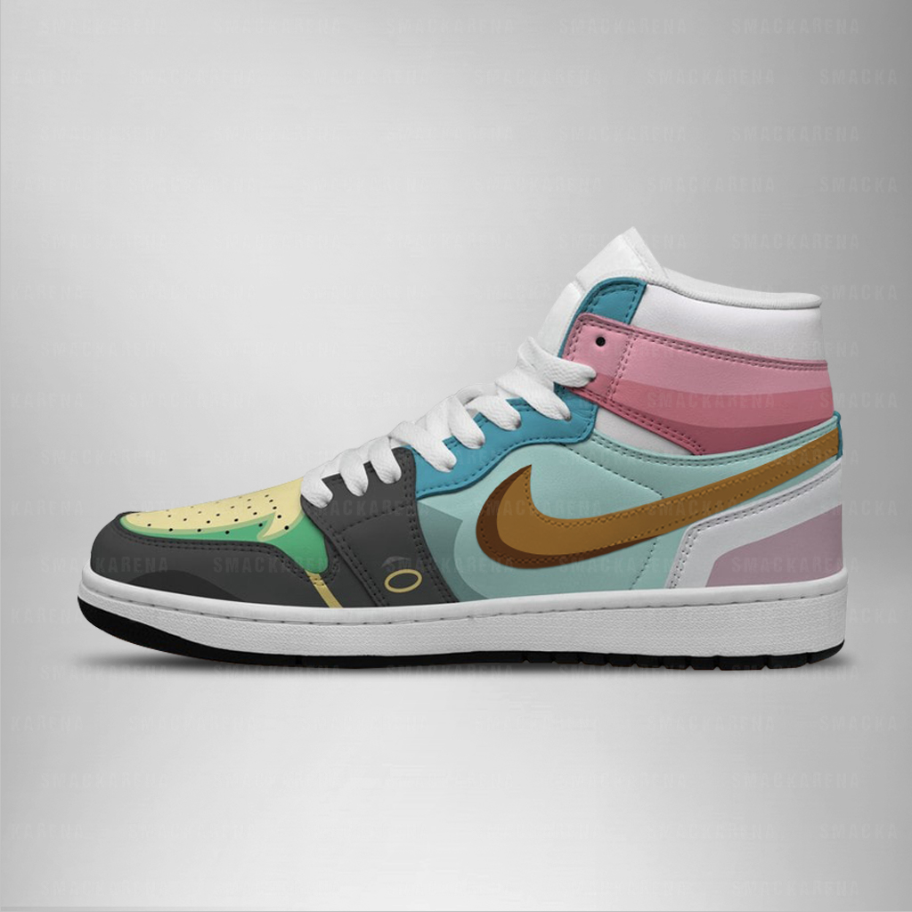 Eevee High-Top Sneakers Retro Streetwear Vibe Shoes For Men And Women - Image 2