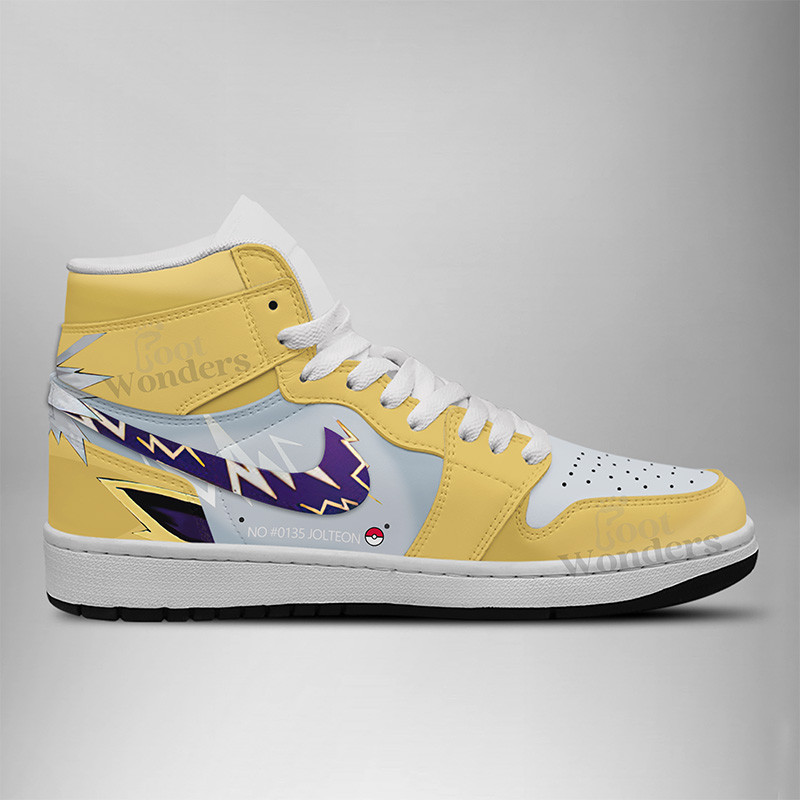 JOLTEON High-Top Sneakers Retro Streetwear Vibe Shoes For Men And Women - Image 3