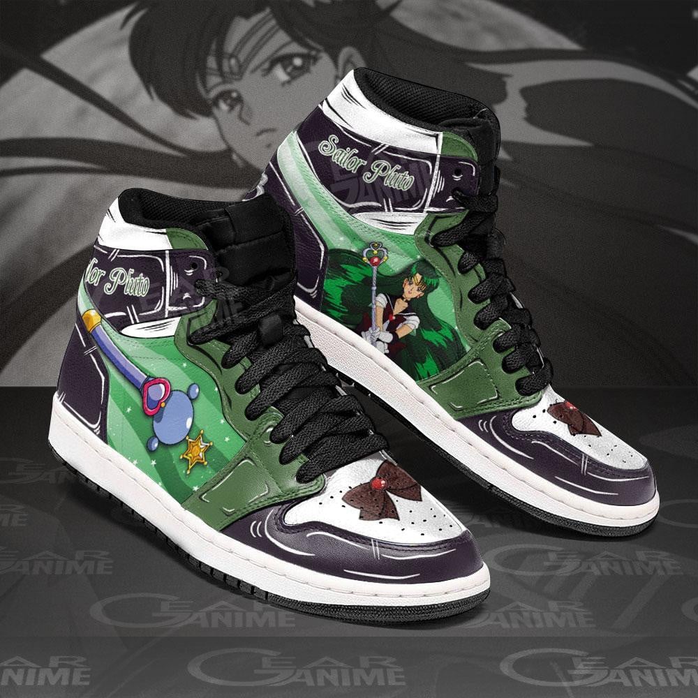 Sailor Pluto High-Top Sneakers Retro Streetwear Vibe Shoes For Men And Women - Image 2